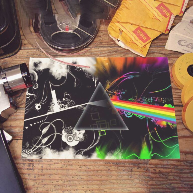 Pink Floyd Poster - Universe Pink Floyd Wall Art