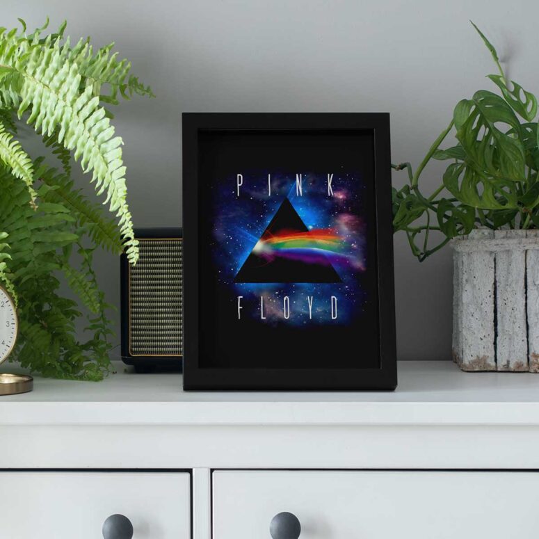 Pink Floyd Poster - Cosmic Dark Side Of The Moon