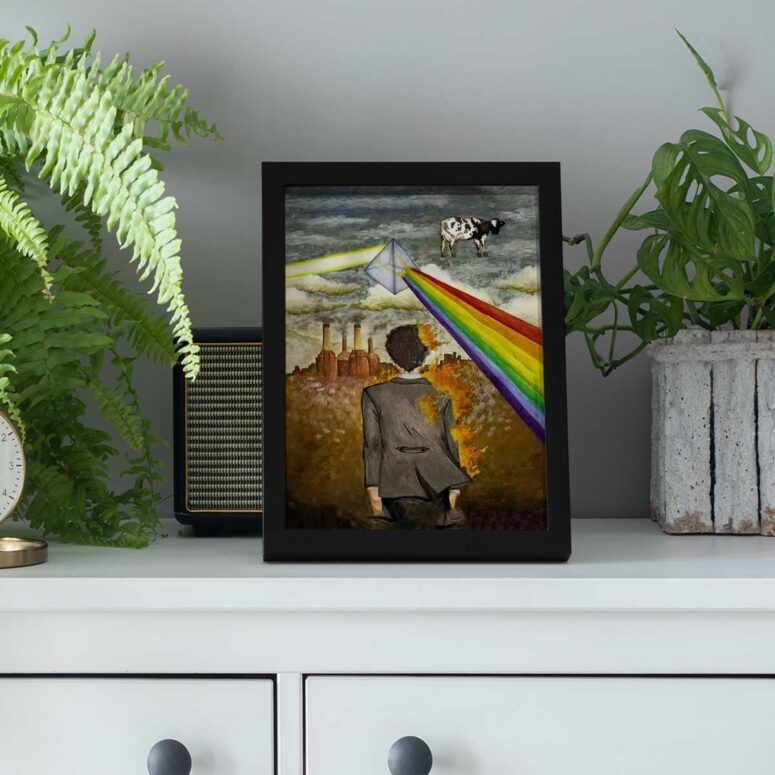 Pink Floyd Poster - Dark Side Of The Moon WYWH