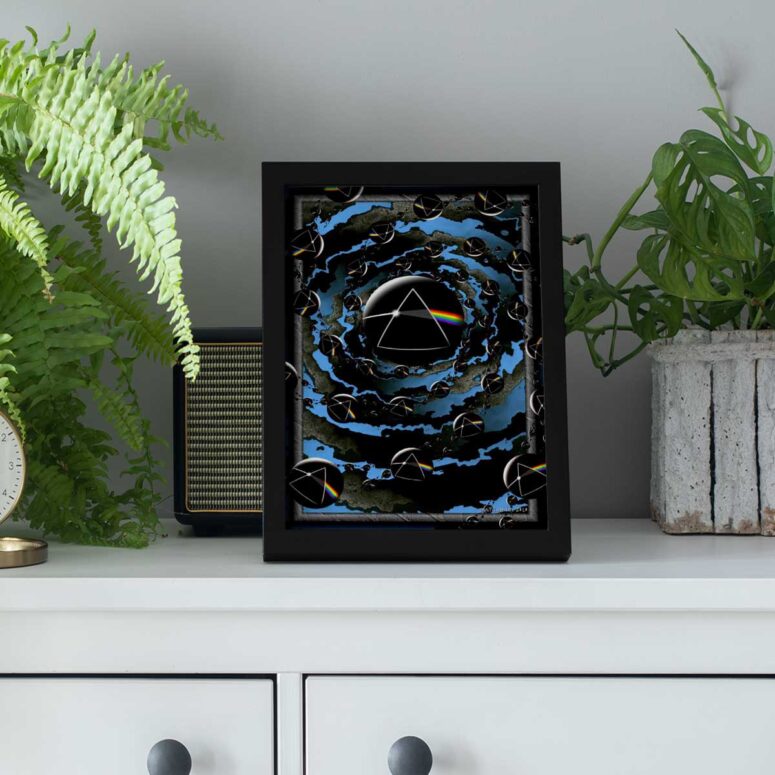 Pink Floyd Poster - Good bye Blue Sky Dark Side Of the Moon