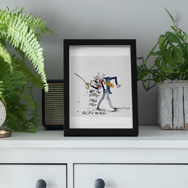 Pink Floyd Poster - Hey You Laddie Stand Still The Teacher