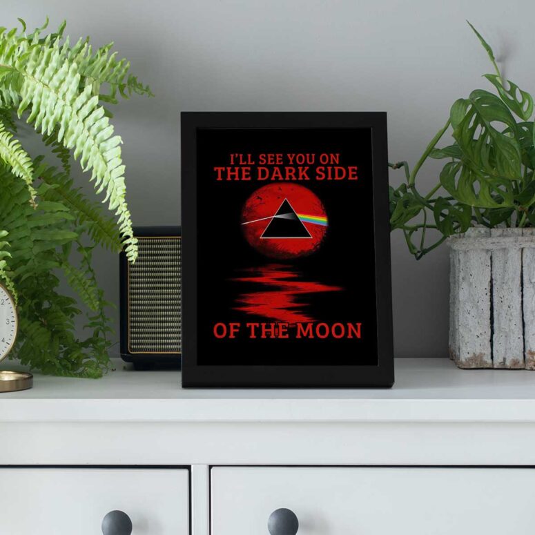 Pink Floyd Poster - I'll see you on the dark side
