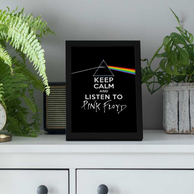 Pink Floyd Poster - Keep calm And listen to Pink Floyd Poster - Keep calm And listen to
