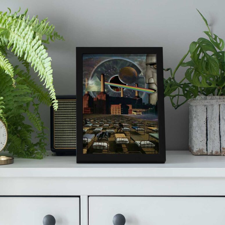 Pink Floyd Poster - Momentary lapse of reason x Animals x Pulse x DSOTM Pink Floyd Poster - Momentary lapse of reason x Animals x Pulse x DSOTM