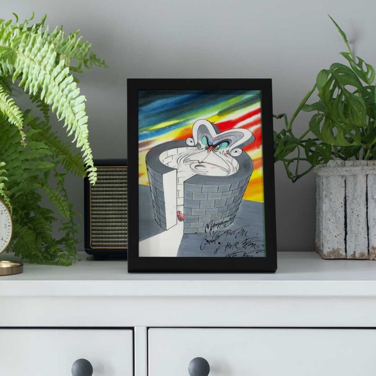 Pink Floyd Poster - Mother The Wall Analysis