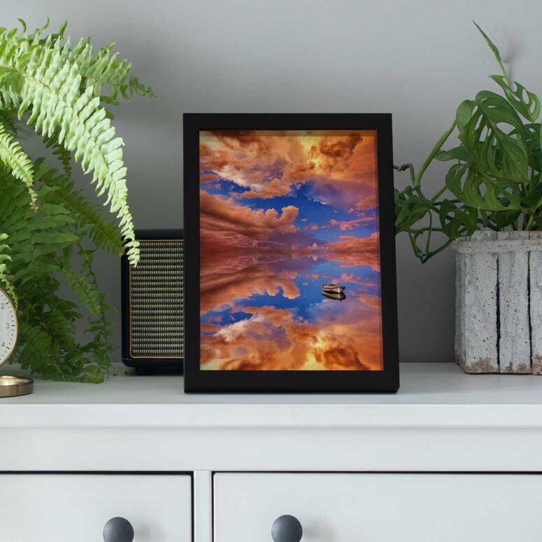 Pink Floyd Poster - Not of this earth by Christos Lampria Pink Floyd Poster - Not of this earth by Christos Lampria