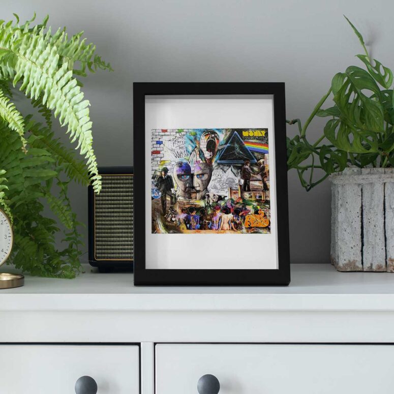 Pink Floyd Poster - Pink Floyd Psychedelic Rock Album Cover