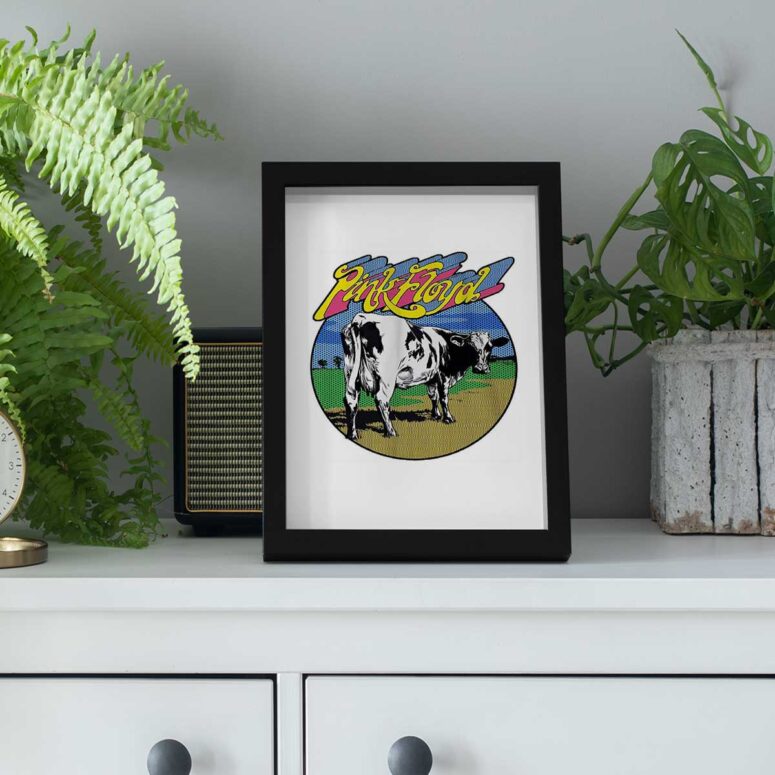 Pink Floyd Poster - Distant Bells Atom Heart Mother Shirt Pink Floyd Poster - Distant Bells Atom Heart Mother Shirt