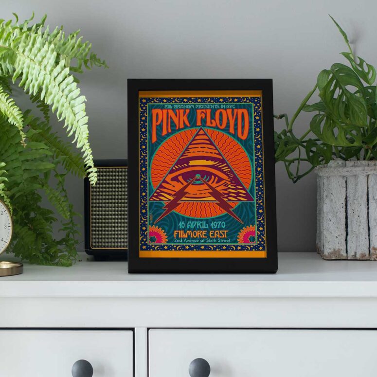Pink Floyd Poster - Fillmore East Pink Floyd Poster - Fillmore East
