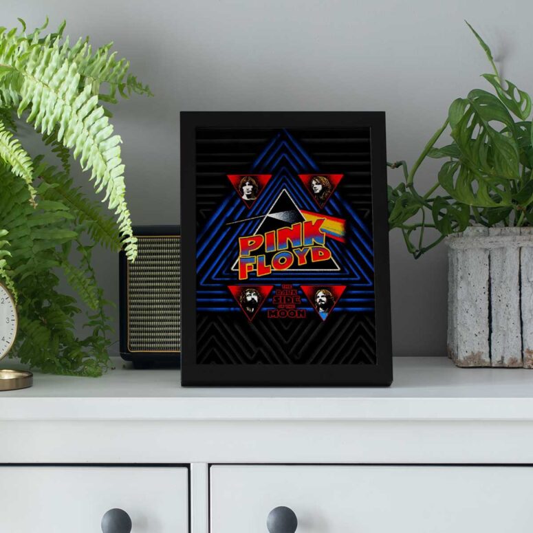 Pink Floyd Poster - Funkside The Dark Side Of The Moon Pink Floyd Poster - Funkside The Dark Side Of The Moon