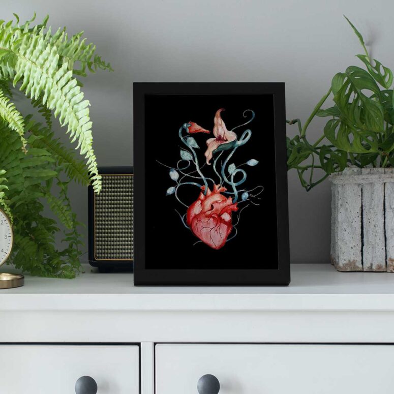 Pink Floyd Poster - Love Flowers