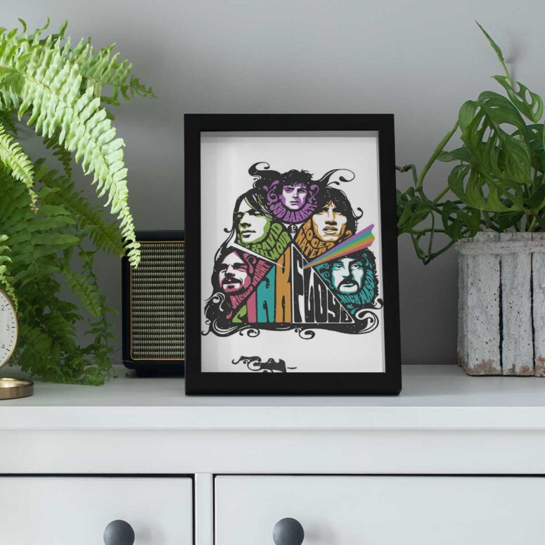 Pink Floyd Poster - Members Art Pink Floyd Poster - Members Art
