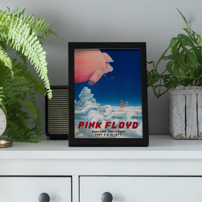 Pink Floyd Poster - Oakland Coliseum Pink Floyd Poster - Oakland Coliseum