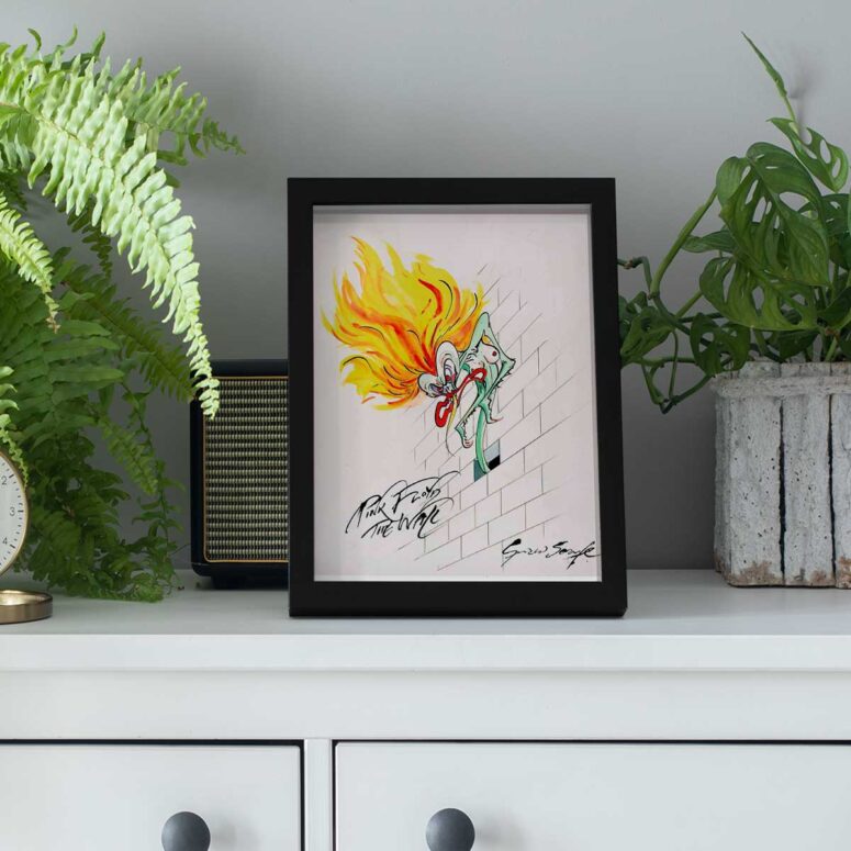 Pink Floyd Poster - The Wall The Wife Pink Floyd Poster - The Wall The Wife