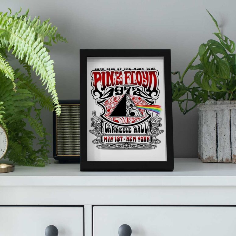 Pink Floyd Poster - Tour 1972 Pink Floyd Poster - Tour 1972