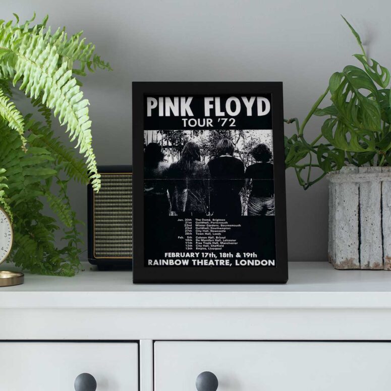 Pink Floyd Poster - UK Concert Tour 72 Pink Floyd Poster - UK Concert Tour 72