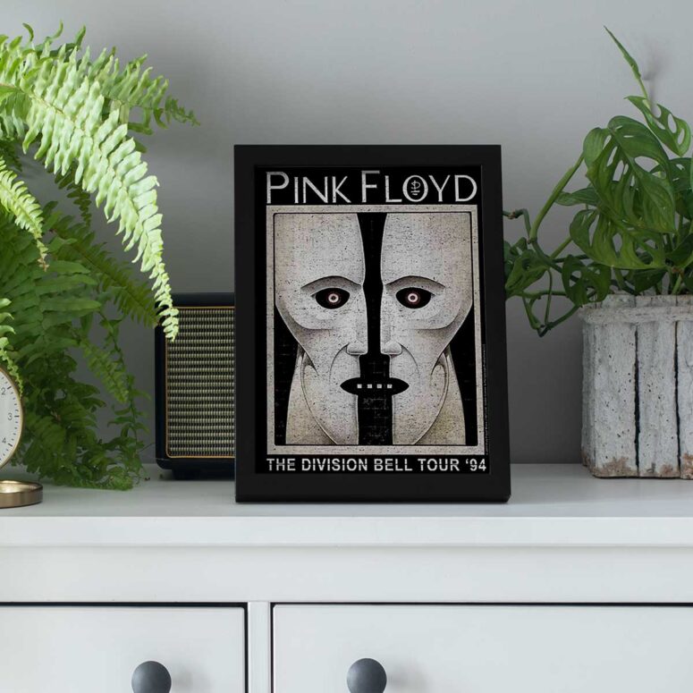 Pink Floyd Poster - Popfunk Division Bell 1994 Album Tour Pink Floyd Poster - Popfunk Division Bell 1994 Album Tour