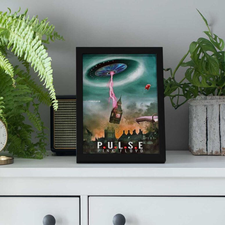 Pink Floyd Poster - Power of Pulse Pink Floyd Poster - Power of Pulse