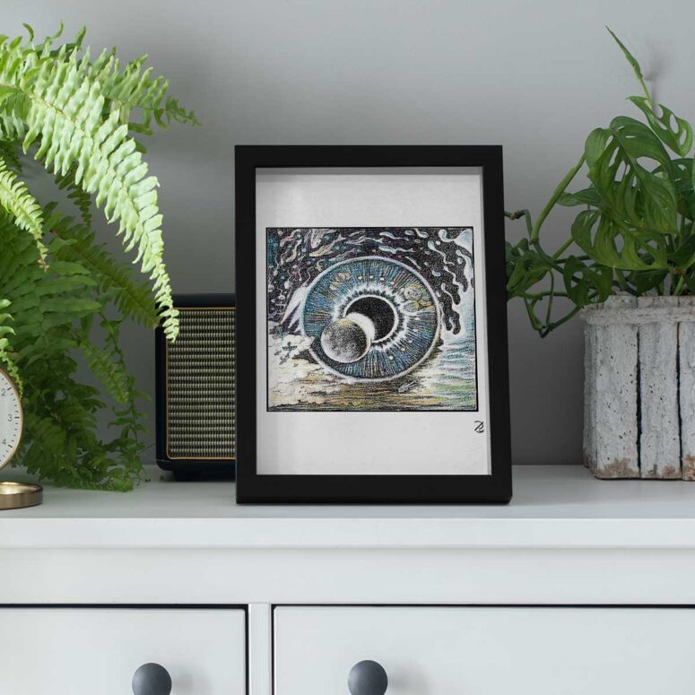 Pink Floyd Poster - Pulse Sketch Pink Floyd Poster - Pulse Sketch