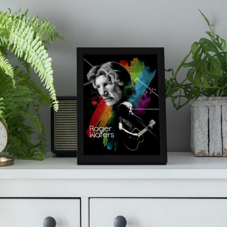 Pink Floyd Poster - Roger Water Art