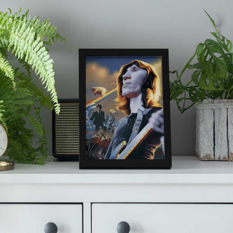 Pink Floyd Poster - Roger Waters Album Cover Painting