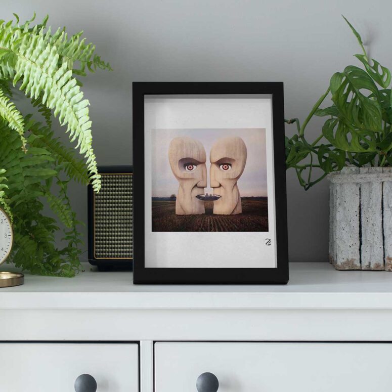 Pink Floyd Poster - Sandstone Heads