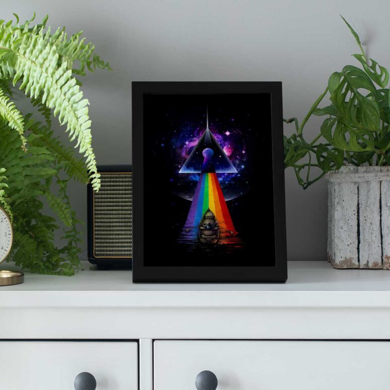 Pink Floyd Poster - The Endless River x Dark side of the moon Pink Floyd Poster - The Endless River x Dark side of the moon