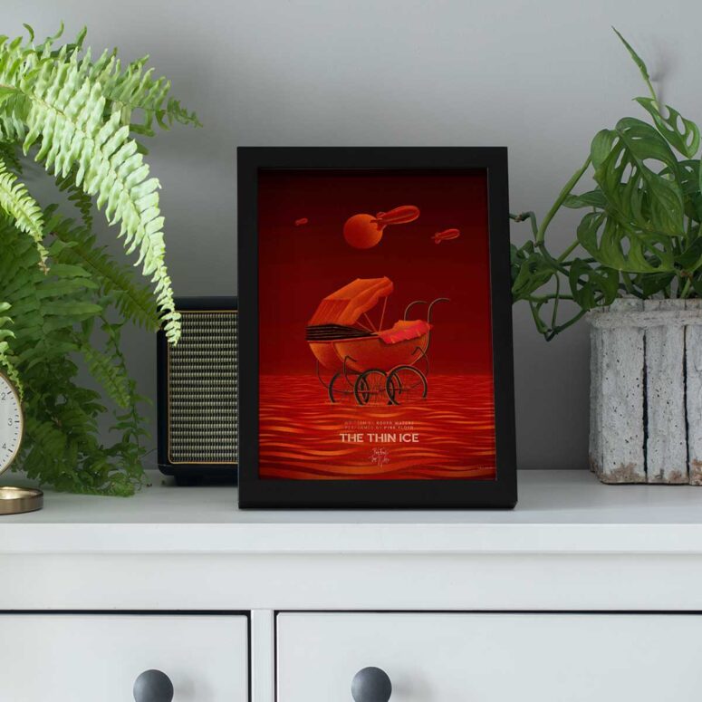 Pink Floyd Poster - The Thin Ice Fan Art