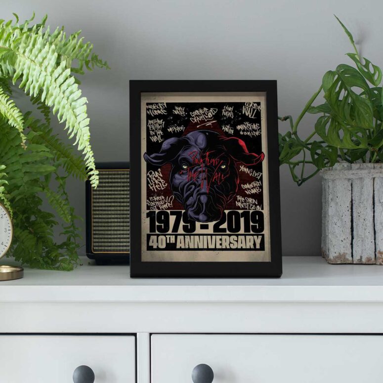Pink Floyd Poster - The Wall 40th Anniversary Fan Posters