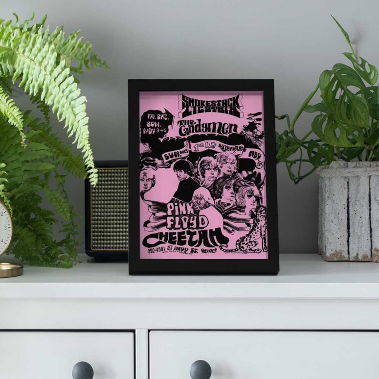 Pink Floyd Poster - Venice Kaliforniyada Cheetah klubu 1967