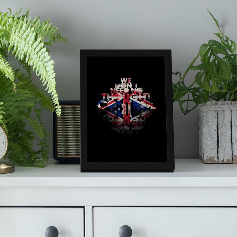 Pink Floyd Poster - We Dont Need No Thought Control Pink Floyd Poster - We Dont Need No Thought Control
