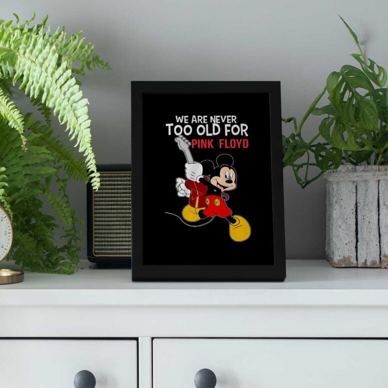 Pink Floyd Poster - We are never too old for Pink Floyd