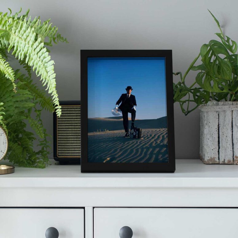 Pink Floyd Poster - Wish You Were Here Desert Man in Bowler