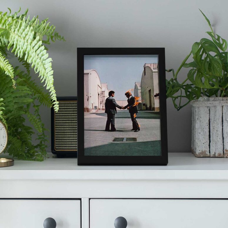 Pink Floyd Poster - Wish You Were Here Orginial Photo Pink Floyd Poster - Wish You Were Here Orginial Photo