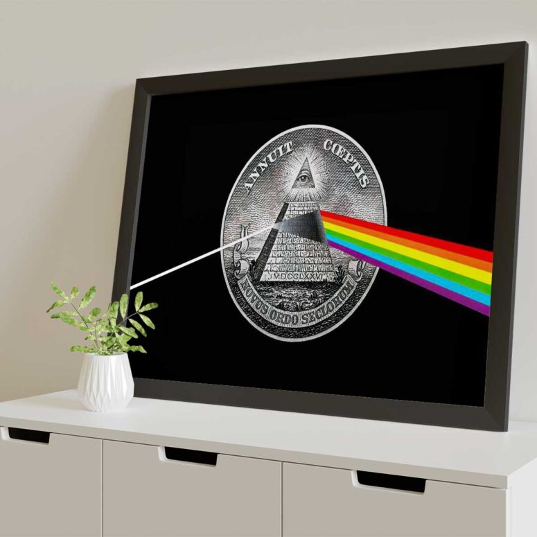 Pink Floyd Poster - God We Trust With