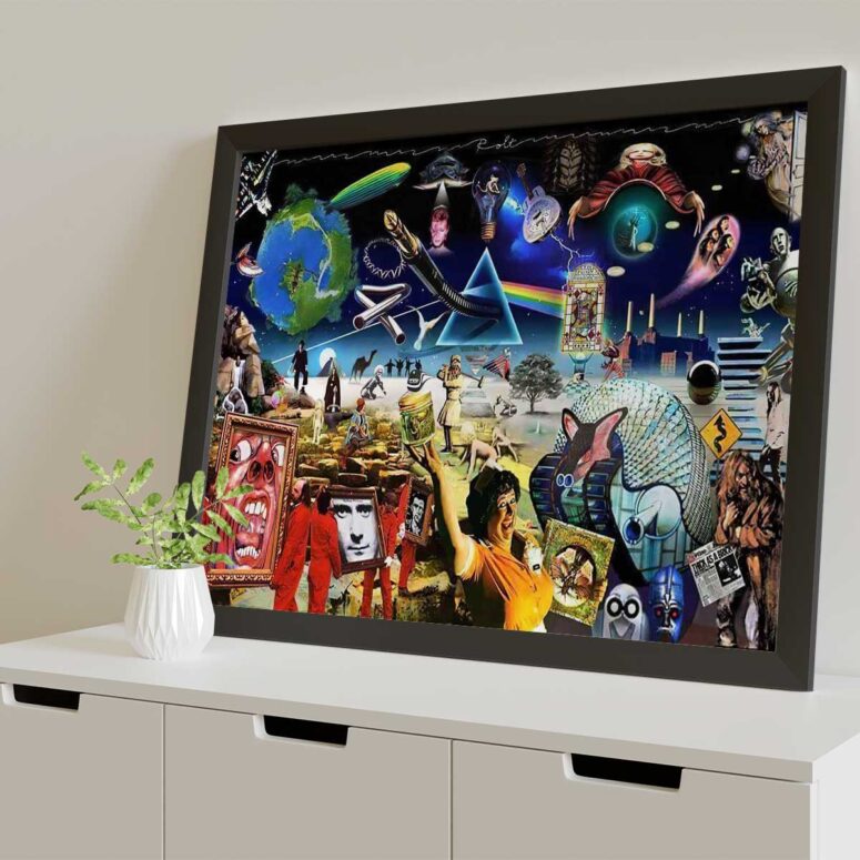 Pink Floyd Poster - Music is always by your side Pink Floyd Poster - Music is always by your side