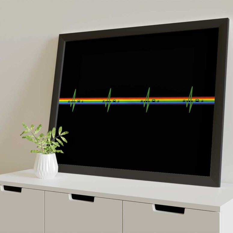 Pink Floyd Poster - HeartBeat Pink Floyd Poster - HeartBeat