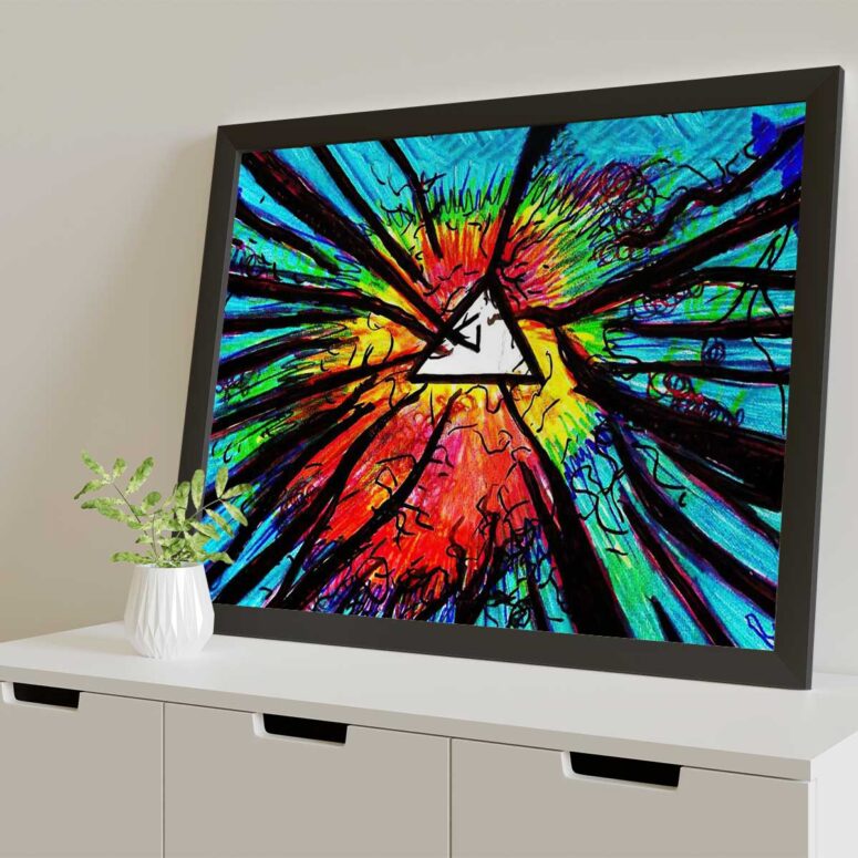 Pink Floyd Poster - Psychedelic