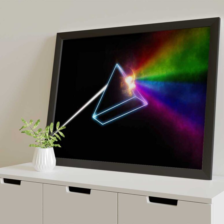 Pink Floyd Poster - The Dark Side Of The Moon Art Pink Floyd Poster - The Dark Side Of The Moon Art