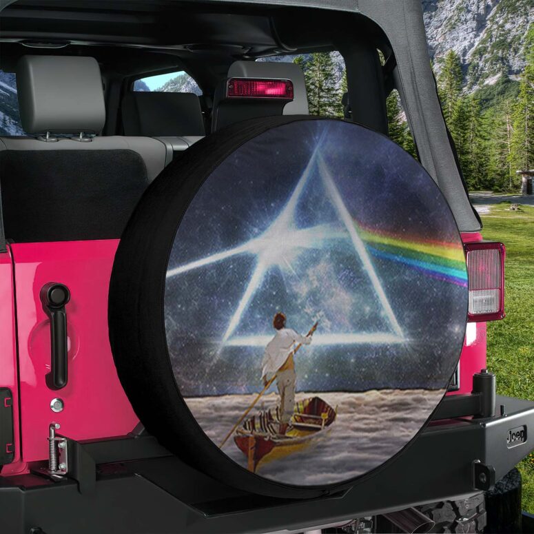 The Endless River x DSOTM Pink Floyd Spare Tire Cover The Endless River x DSOTM Pink Floyd Spare Tire Cover