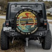 Wish You Were Here We're Just Two Lost Souls Pink Floyd Spare Tire Cover Camera - OtherBrick