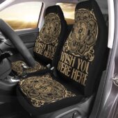 Wish You Were Here Were Just Two Lost Souls Swimming In A Fish Bowl Car Seat Cover 1 - OtherBrick