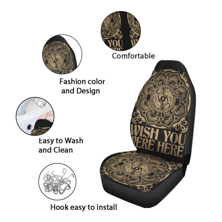Wish You Were Here Pink Floyd Car Seat Cover Airbag Compatible Wish You Were Here Pink Floyd Car Seat Cover Airbag Compatible
