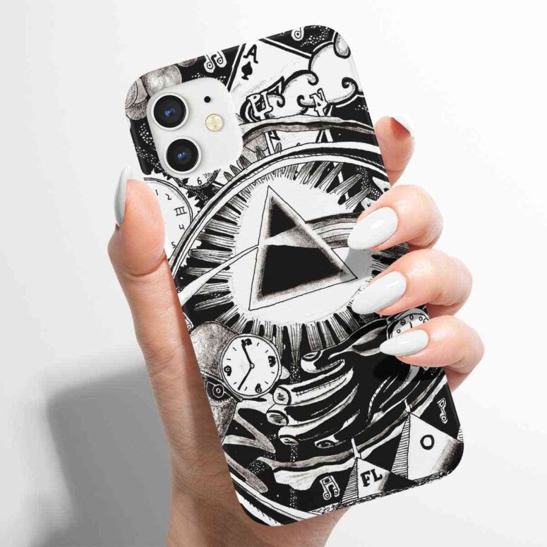 Pink Floyd Phone Case - DSOTM Hand Draw Art
