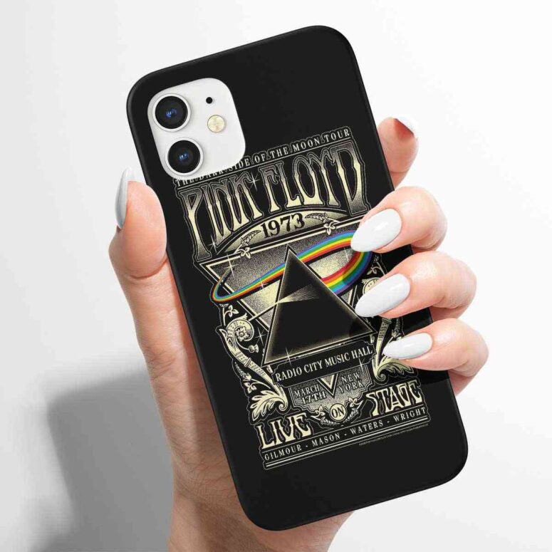Pink Floyd Phone Case - Dark Side of The Moon Tour 1973 Pink Floyd Phone Case - Dark Side of The Moon Tour 1973