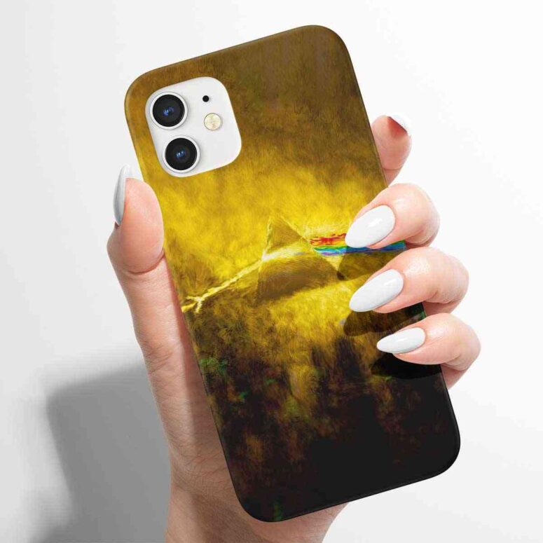 Pink Floyd Phone Case - Golden Dark Side Of The Moon