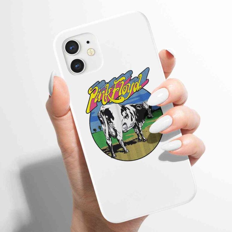 Pink Floyd Phone Case - Distant Bells Atom Heart Mother Shirt Pink Floyd Phone Case - Distant Bells Atom Heart Mother Shirt