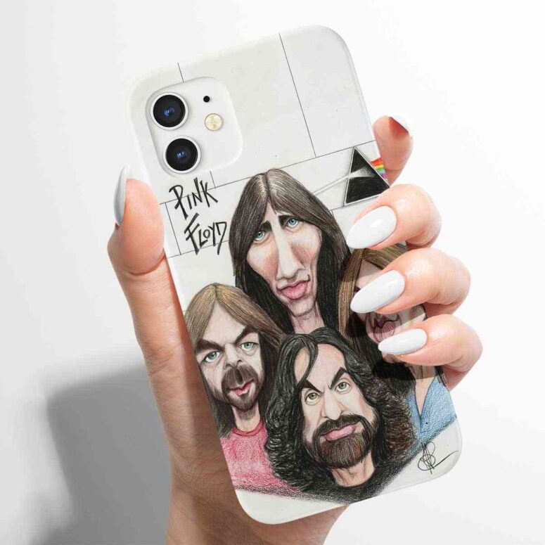 Pink Floyd Phone Case - Member Pencil Draw