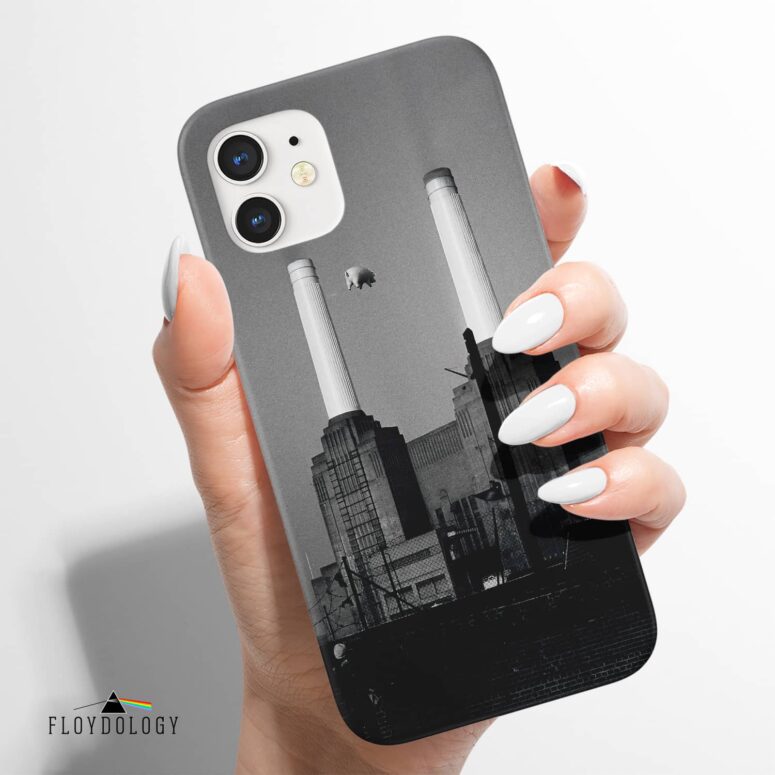 Pig Flying Over Battersea Vintage - Pink Floyd Phone Case