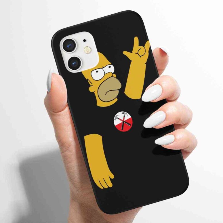Pink Floyd Phone Case - Simpson x The Wall Pink Floyd Phone Case - Simpson x The Wall